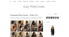 Desktop Screenshot of easypetitelooks.com
